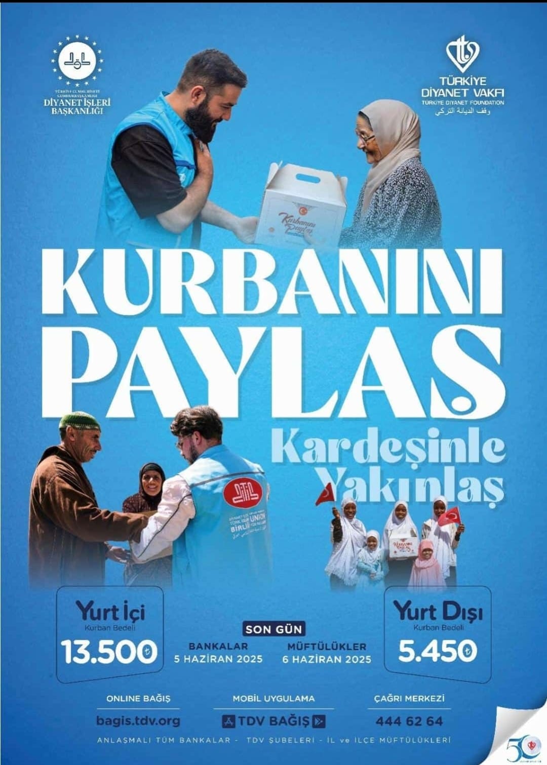 Uzman Diyanet-Sen'den 2025 Vekâletle Kurban Programına Destek Mesajı