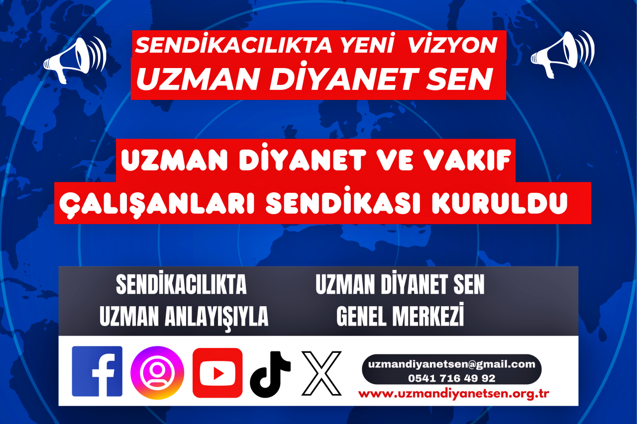 Uzman Diyanet Sen Kuruldu !
